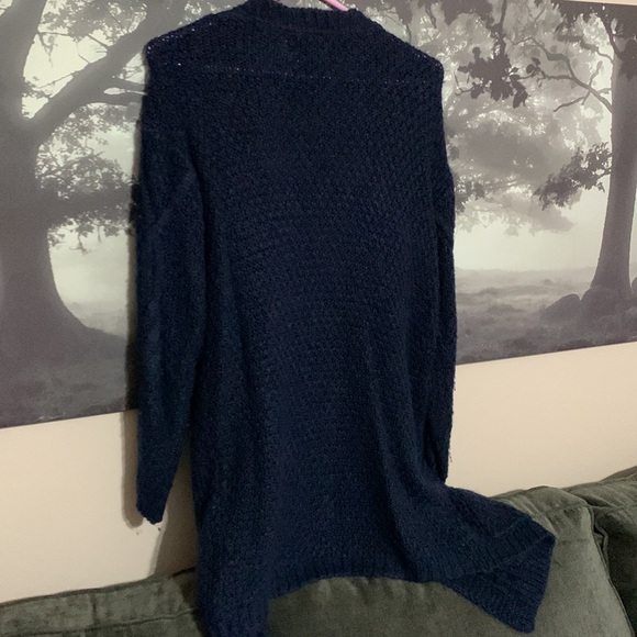 Forever 21 navy blue sweater M - Picture 6 of 9
